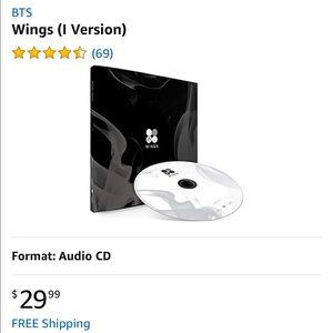 Free gift with purchase ✨ BTS Wings album
